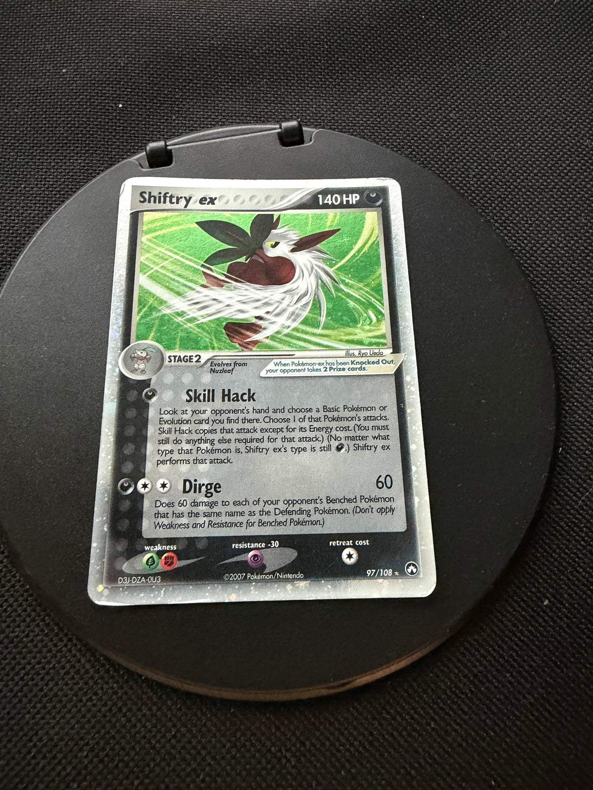 Pokemon Karte Ex Tengulist 97/108 Englisch