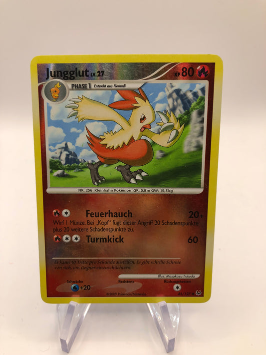 Pokemon Karte Revers Jungglut 45/127 Deutsch