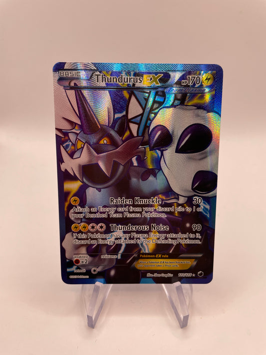 Pokemon Karte EX Fullart Voltolos 110/116 Englisch