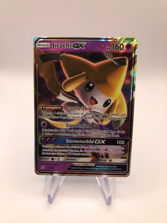 Pokemon Karte GX Jirachi 79/236 Deutsch