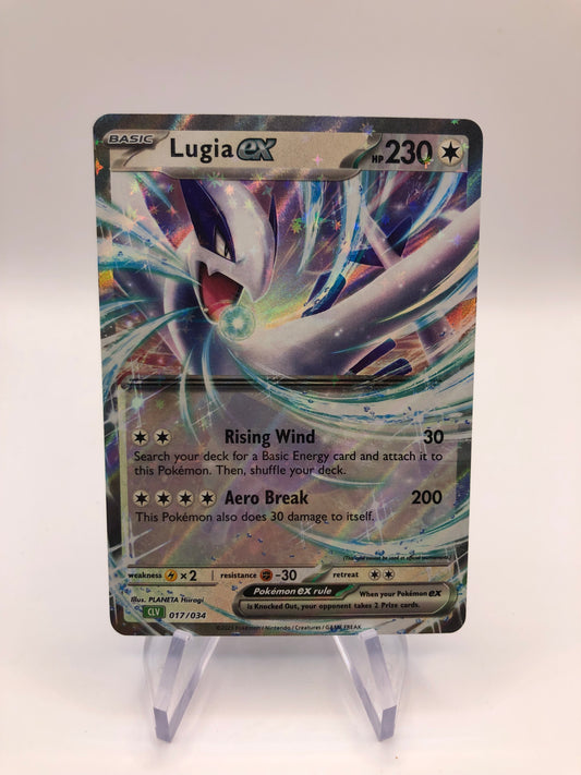 Pokemon Karte EX Lugia 17/34 Englisch