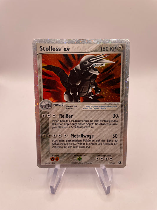 Pokemon Karte Ex Stolloss 95/100 Deutsch