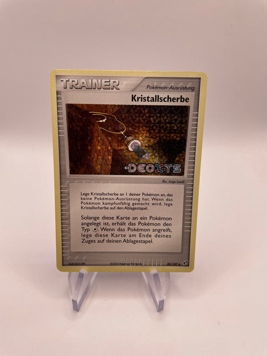 Pokemon Karte Trainer Kristallscherbe 85/107 Deutsch
