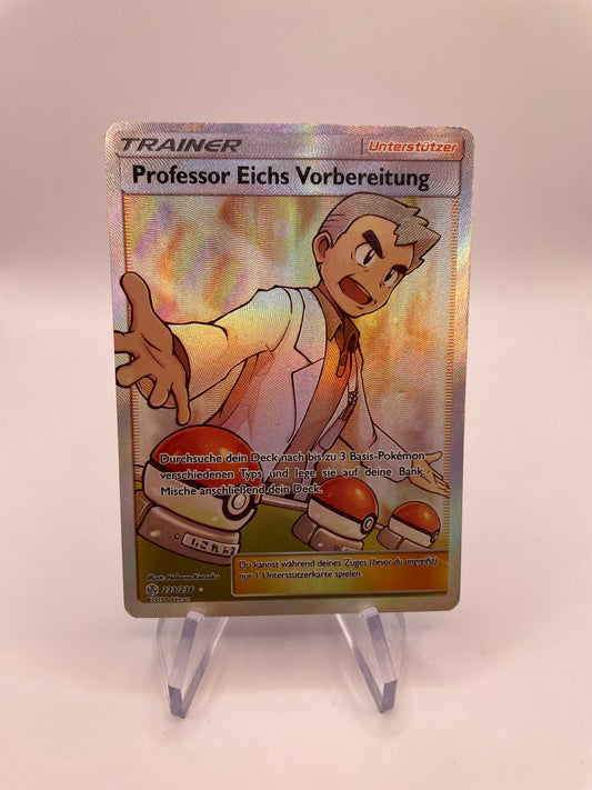 Pokemon Karte Trainer Prof. Eichs Vorbereitung 233/236 Deutsch