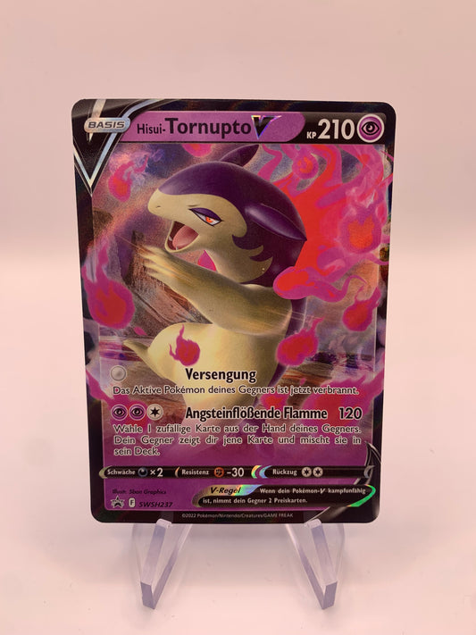 Pokemon Karte V Promo Hisui-Tornupto SWSH237 Deutsch