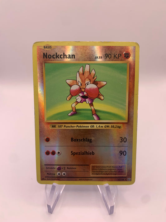 Pokemon Karte Revers Nockchan 62/108 Deutsch