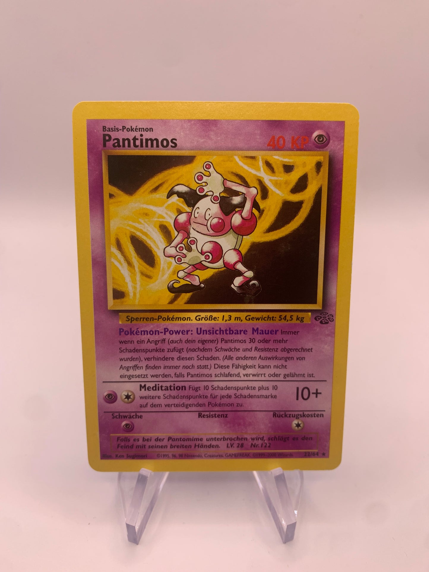 Pokemon Karte Pantimos 22/64 Deutsch