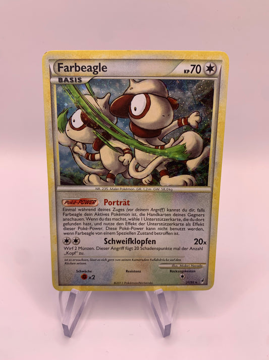 Pokemon Karte Holo Farbeagle 21/95 Deutsch