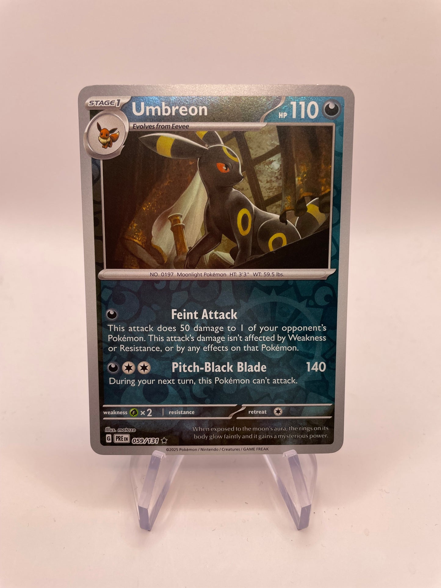 Pokemon Karte Umbreon 59/131 Englisch