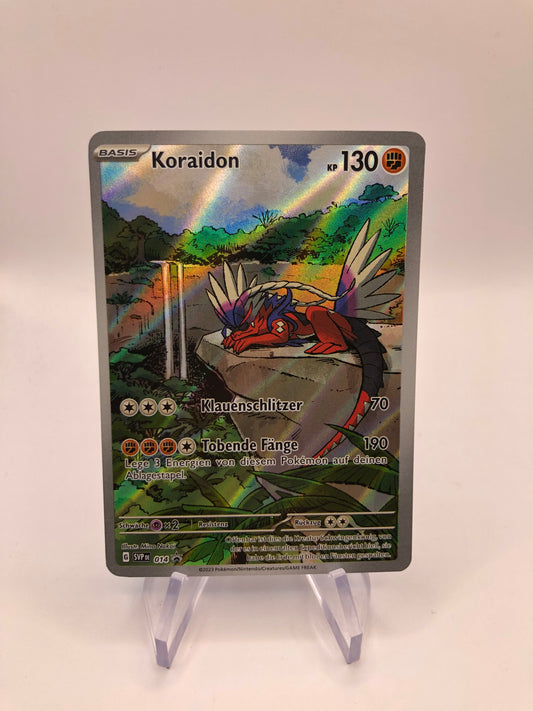 Pokemon Karte Art-Rare Promo Koraidon 13 Deutsch