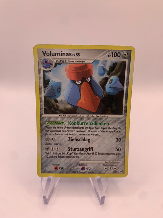 Pokemon Karte Holo Voluminas 7/99 Deutsch