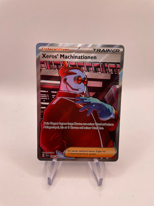 Pokemon Karte Trainer Xeros Machinationen 89/64 Deutsch