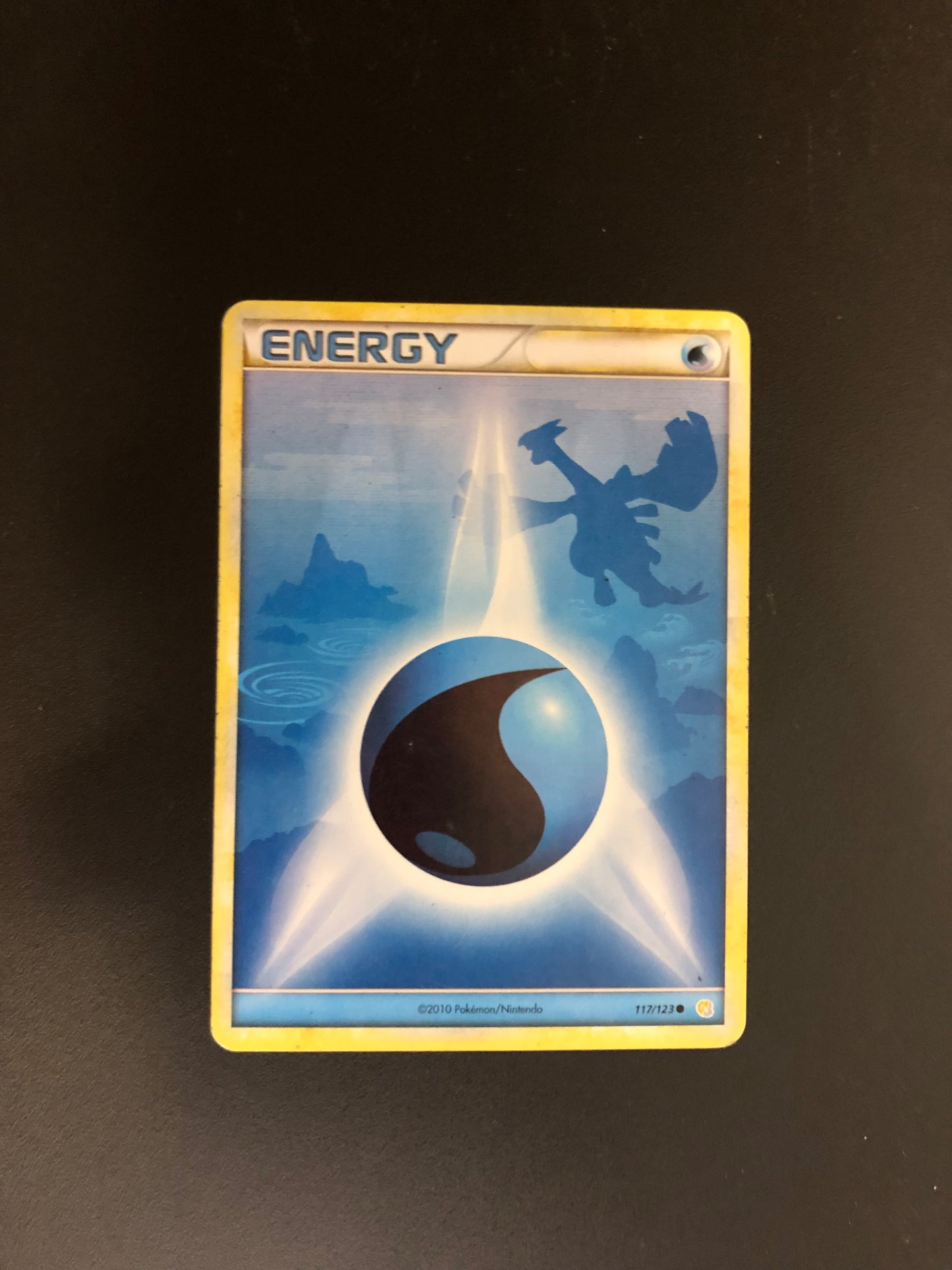 Pokemon Karte Wasser-Energie 117/123 Englisch