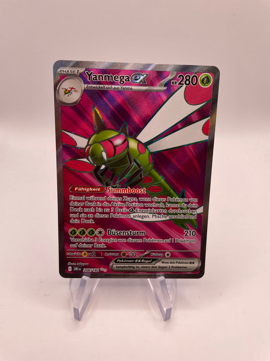 Pokemon Karte Ex Yanmega 206/182 Deutsch