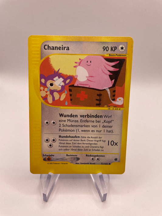 Pokemon Karte E-Series Chaneira 72/165 Deutsch