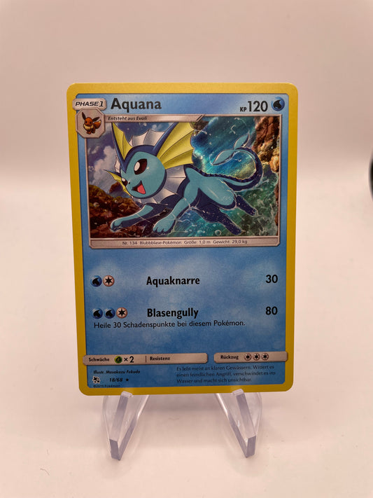 Pokemon Karte Holo Aquana 18/68 Deutsch (Kopie)