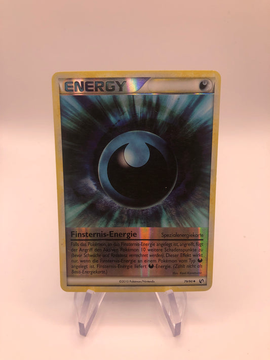 Pokemon Karte Finsternis-Ernergie 79/90 Deutsch