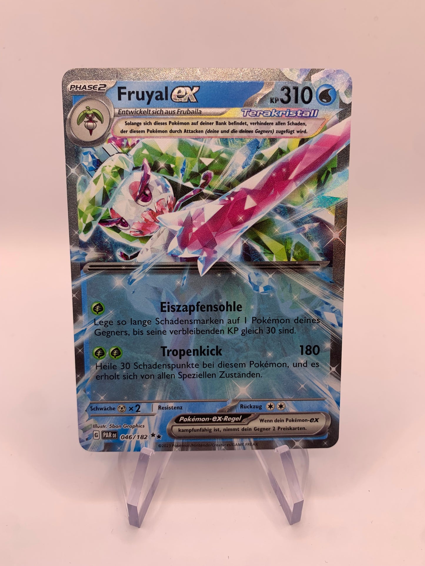 Pokemon Karte EX Fruyal 46/182 Deutsch