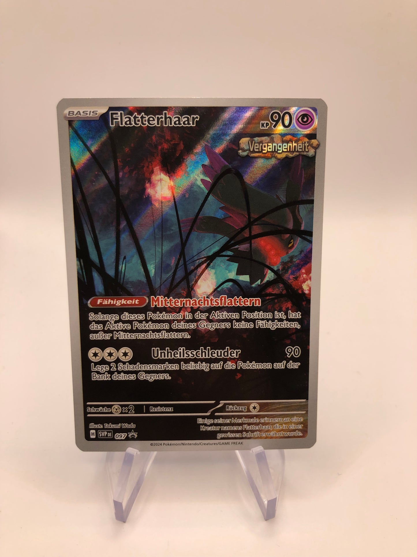 Pokemon Karte Art-Rare Promo Flatterhaar 97 Deutsch