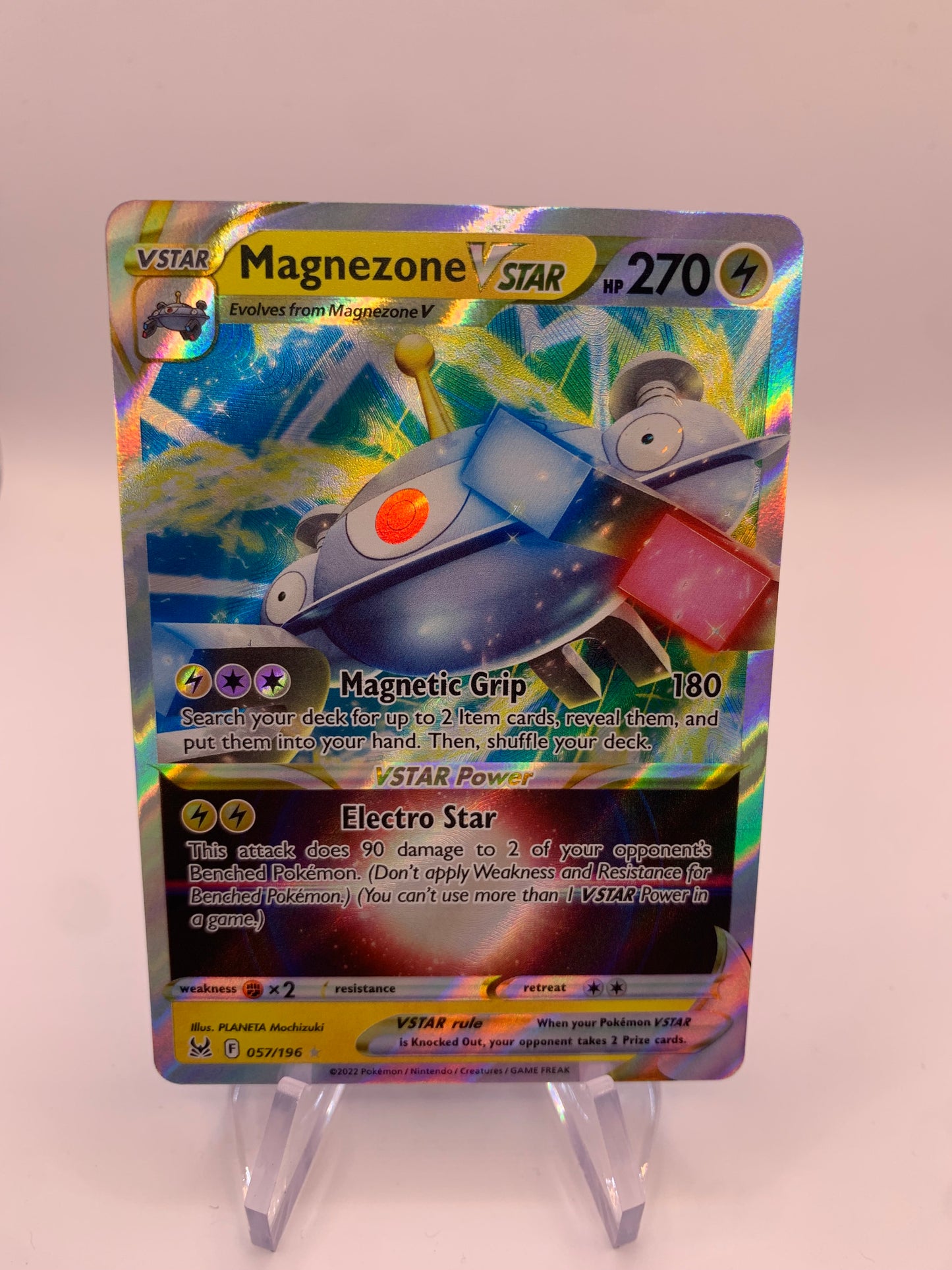 Pokemon Karte Vstar Magnezone 57/196 Englisch