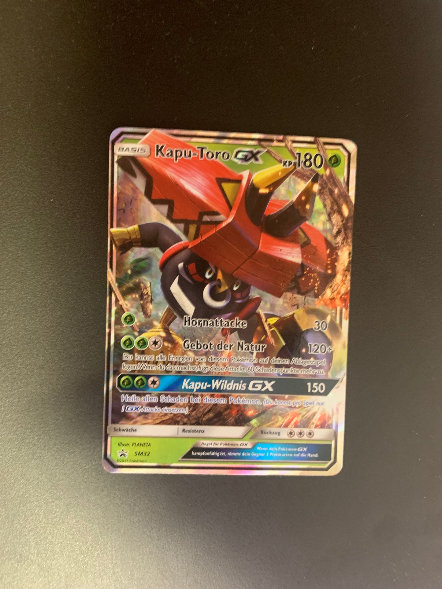 Pokemon Karte Gx Promo Kapu-Toro SM32 Deutsch