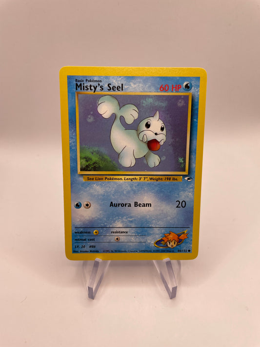 Pokemon Karte Gym Heros Mistys Seel 88/132 Englisch