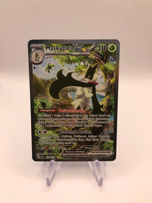 Pokemon Karten Ex Alt-Art Maskagato 256/193 Deutsch