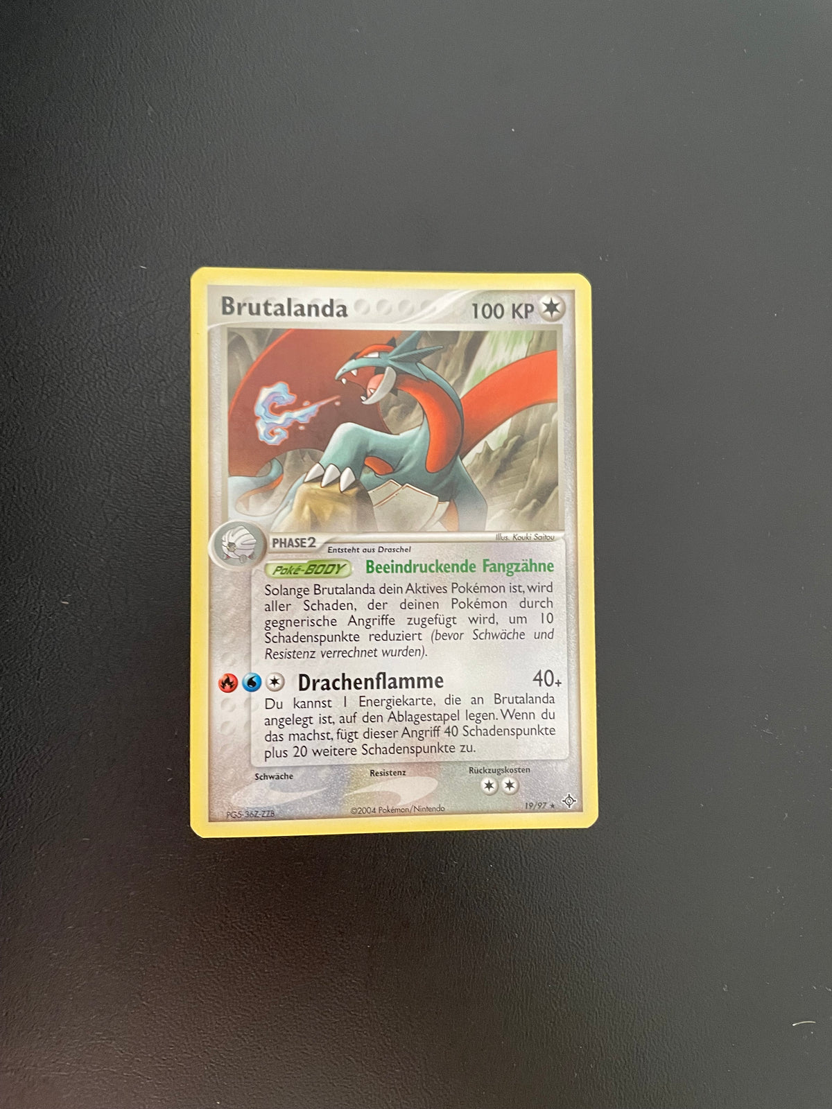 Pokemon Karte Brutalanda 19/97 Deutsch