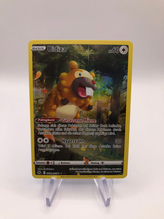 Pokemon Karte Art-Rare Bidiza GG29/GG70 Deutsch