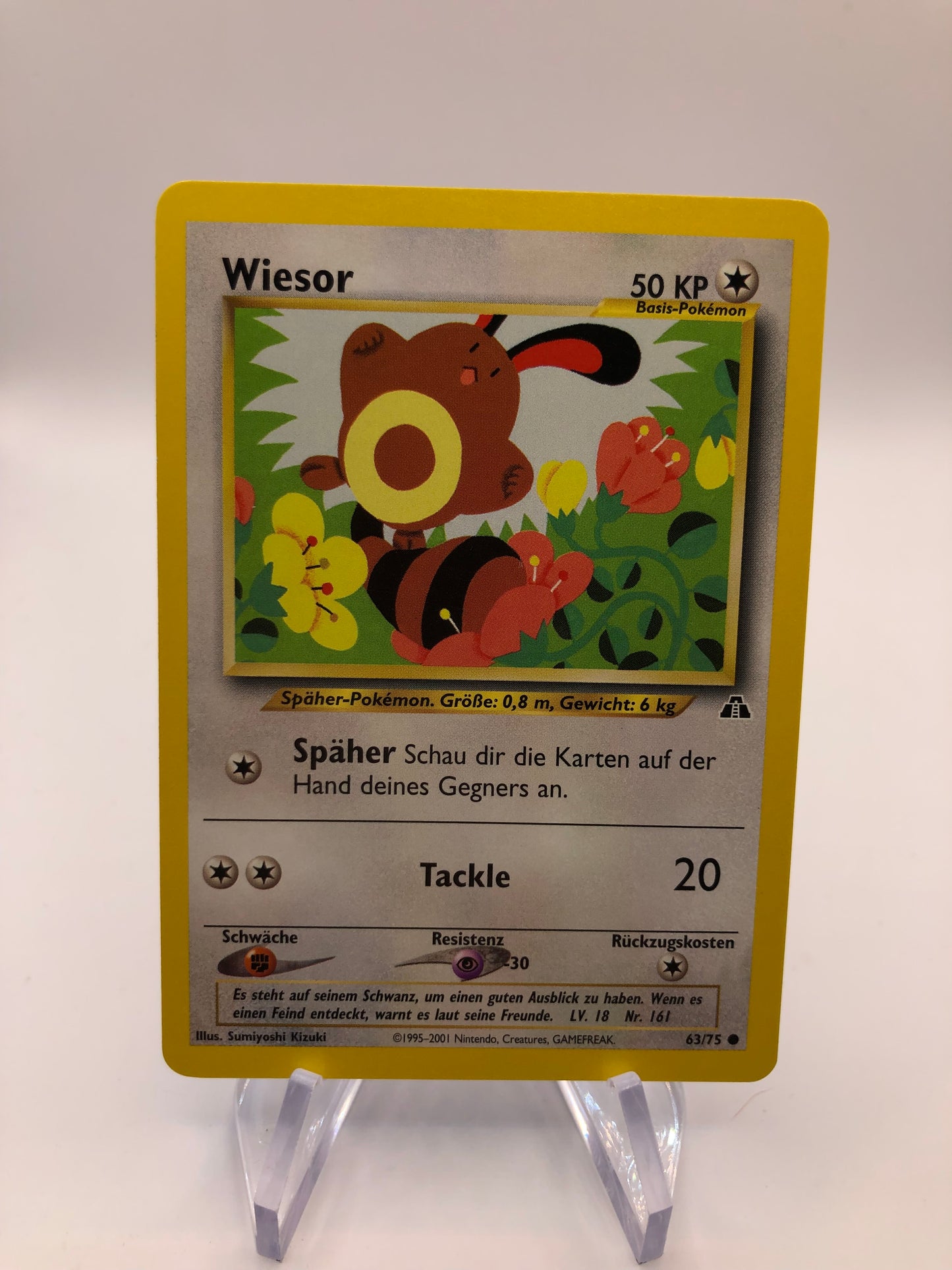 Pokemon Karte Neo Discovery Wiesor 63/75 Deutsch (Kopie)