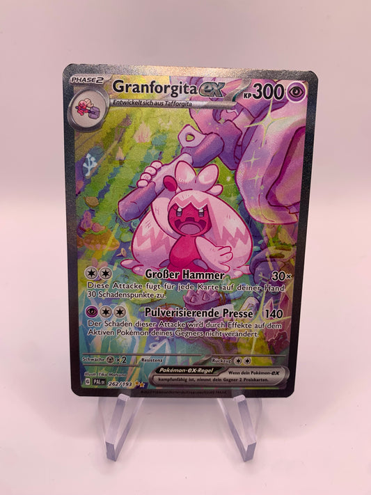 Pokemon Karte Alt-Art Granforgita 262/193 Deutsch