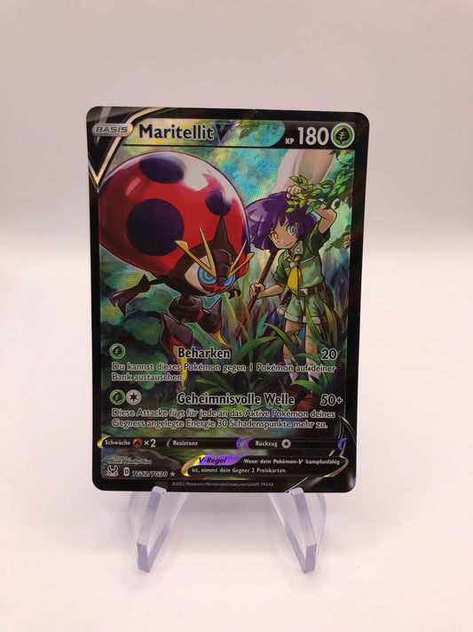 Pokemon Karte V Alt Art Maritellit TG12/TG30 Deutsch