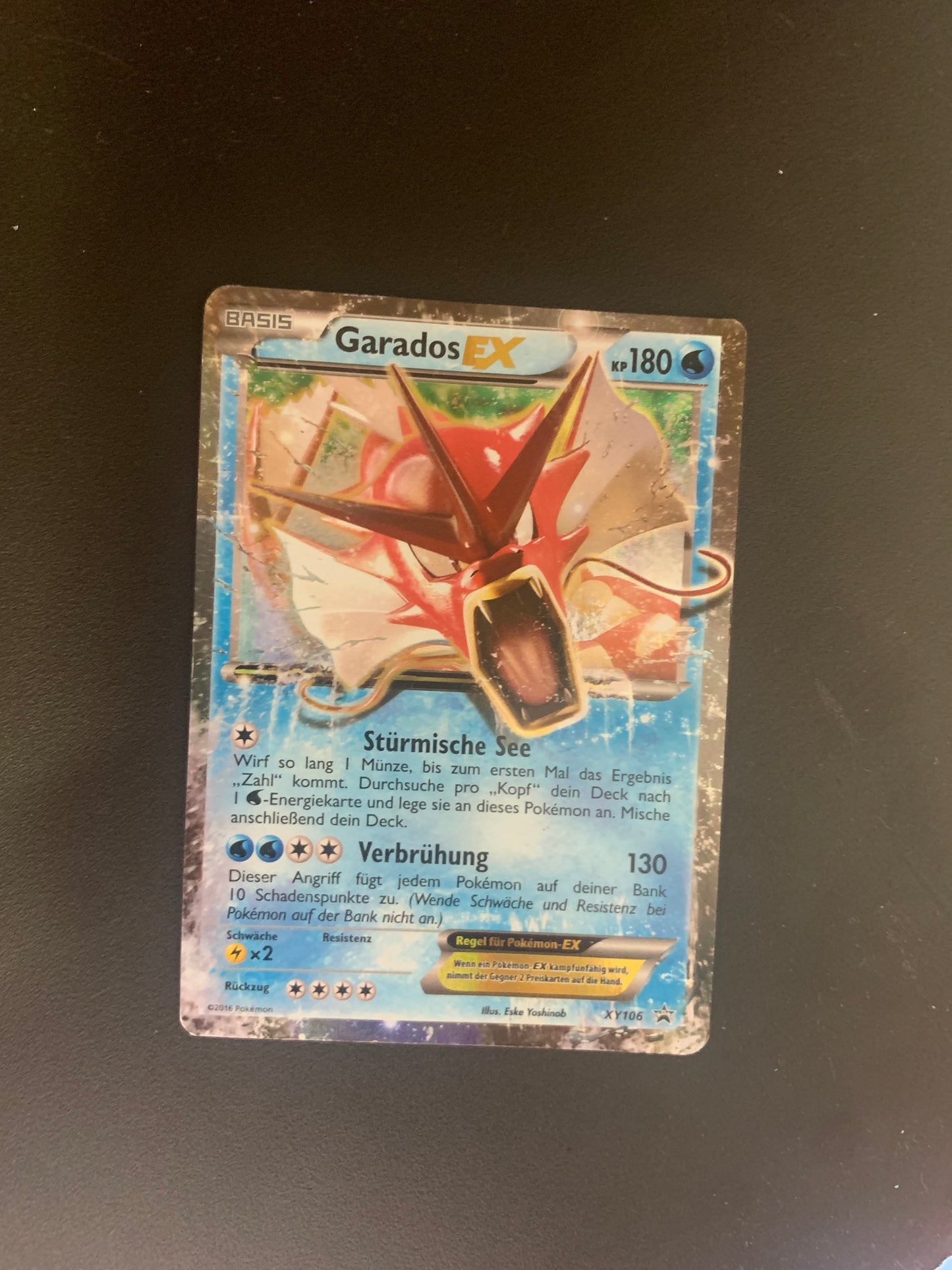 Pokemon Karte EX Promo Garados XX106 Deutsch