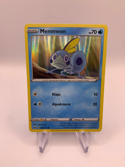 Pokemon Karte Holo Memmeon 055/202 Deutsch