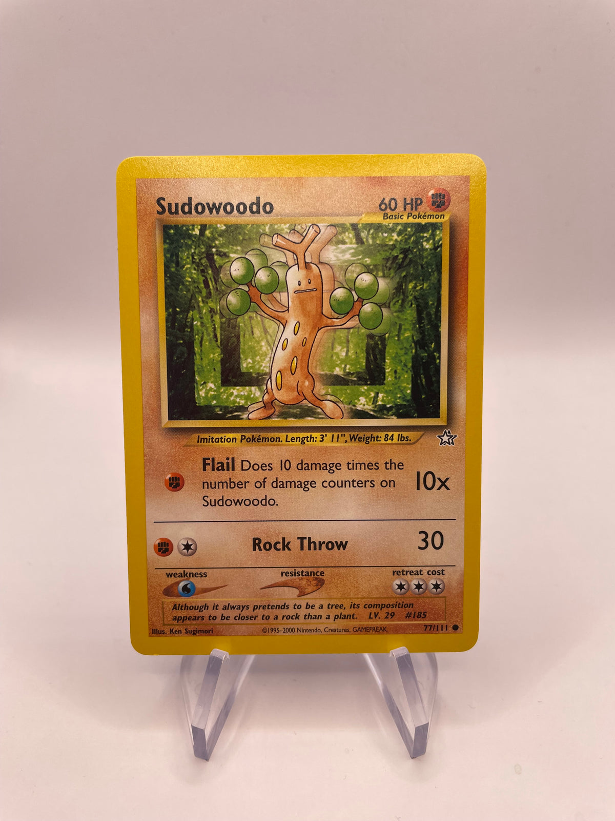 Pokemon Karte Mogelbaum Neo Genesis 77/111 Englisch