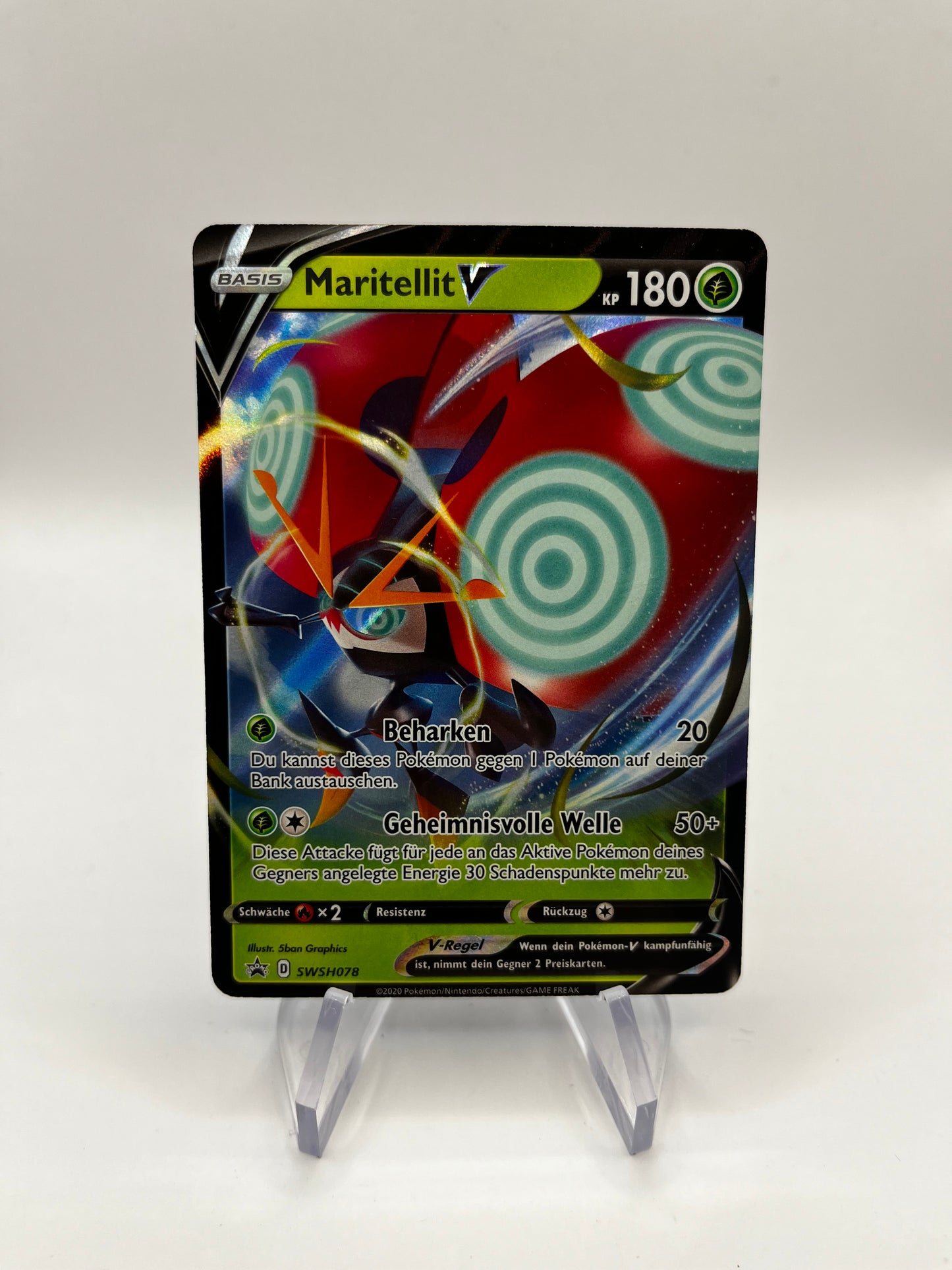 Pokemon Karte V Promo Maritellit SWSH078 Deutsch