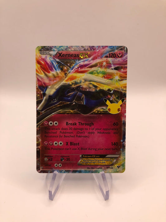 Pokemon Karte Celebration EX Xerneas 97/146 Englisch