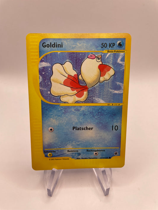 Pokemon Karte e-Series Goldini 111/165 Deutsch