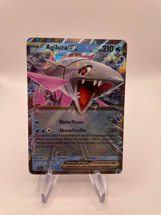 Pokemon Karte Agiluza ex 43/159 Deutsch