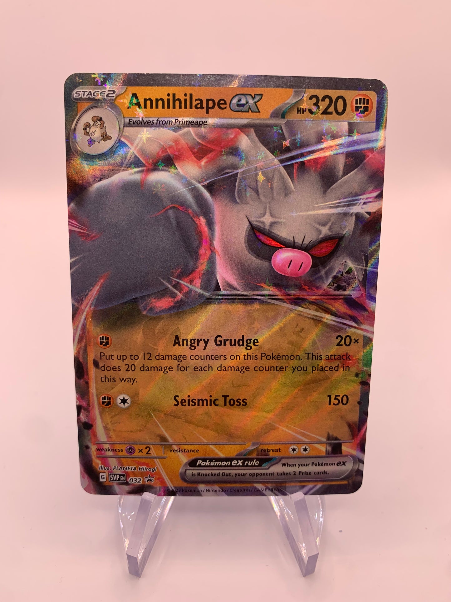 Pokemon Karte EX Promo Epitaff 032 Englisch