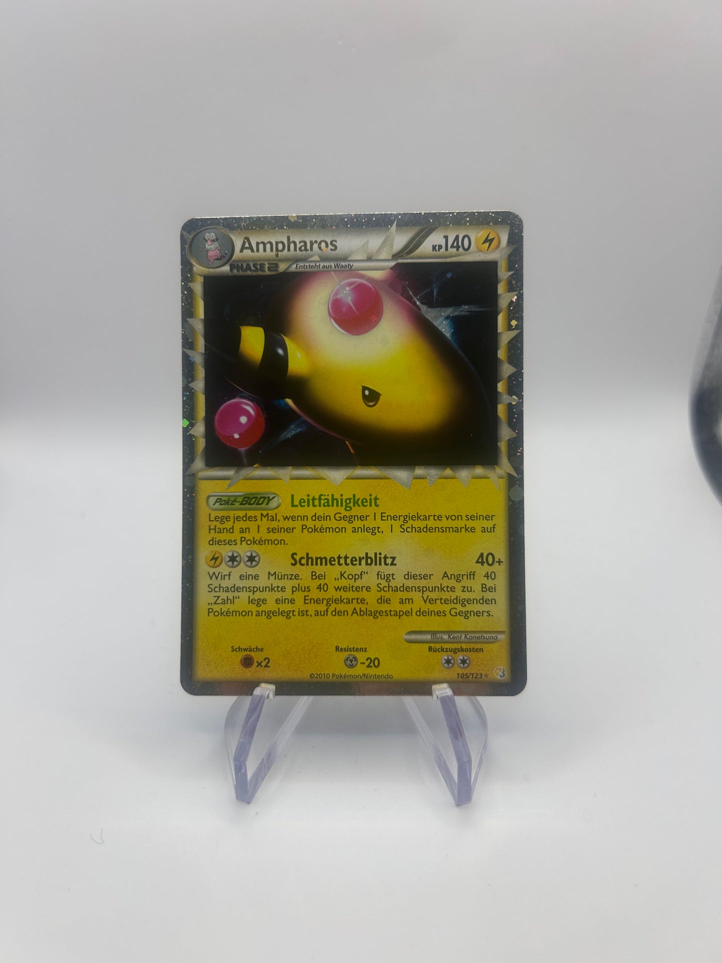 Pokemon Karte Prime Ampharos 105/123