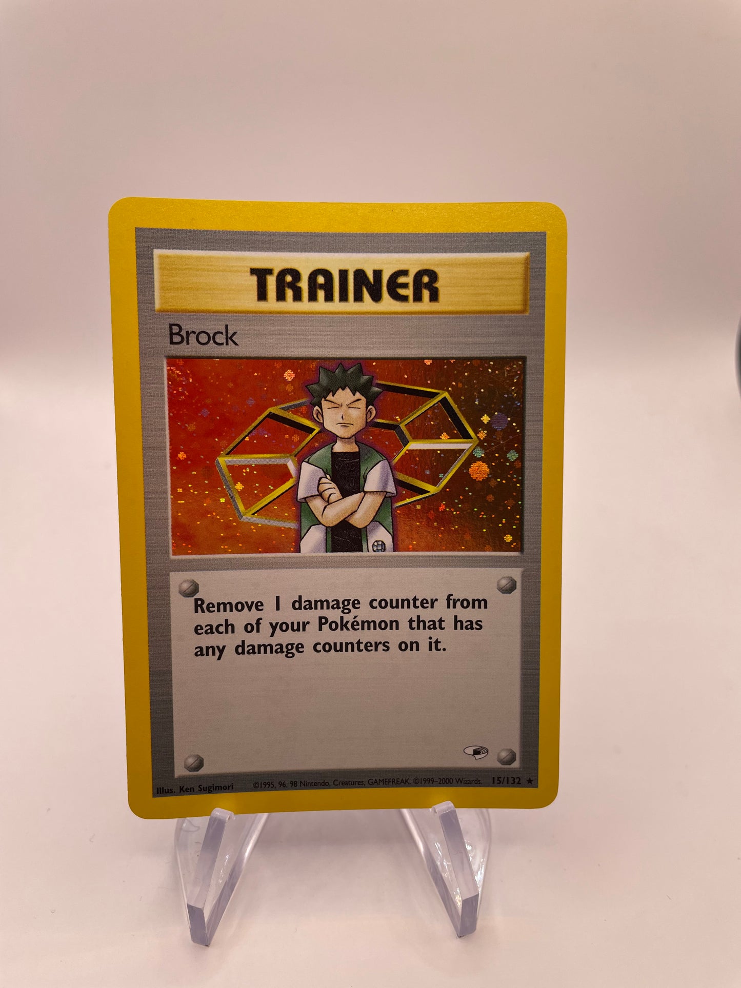 Pokemon Karte Holo Rocko 15/132 Englisch