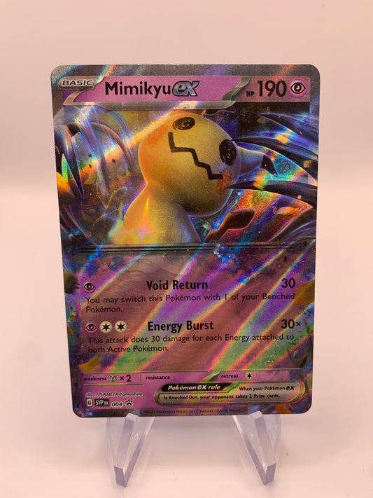 Pokemon Karte ex Promo Mimikyu 004 Englisch