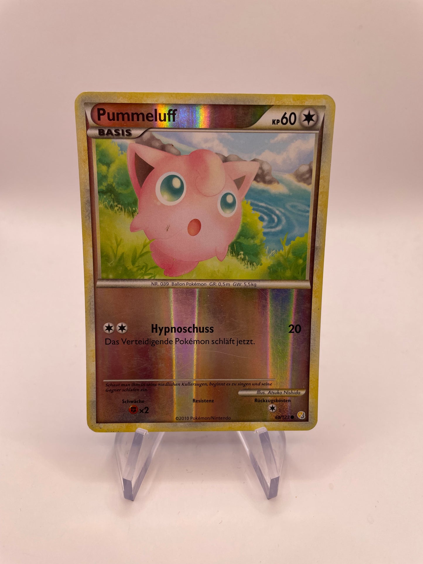 Pokémon Karte Reverse Pummeluff 68/123 Deutsch