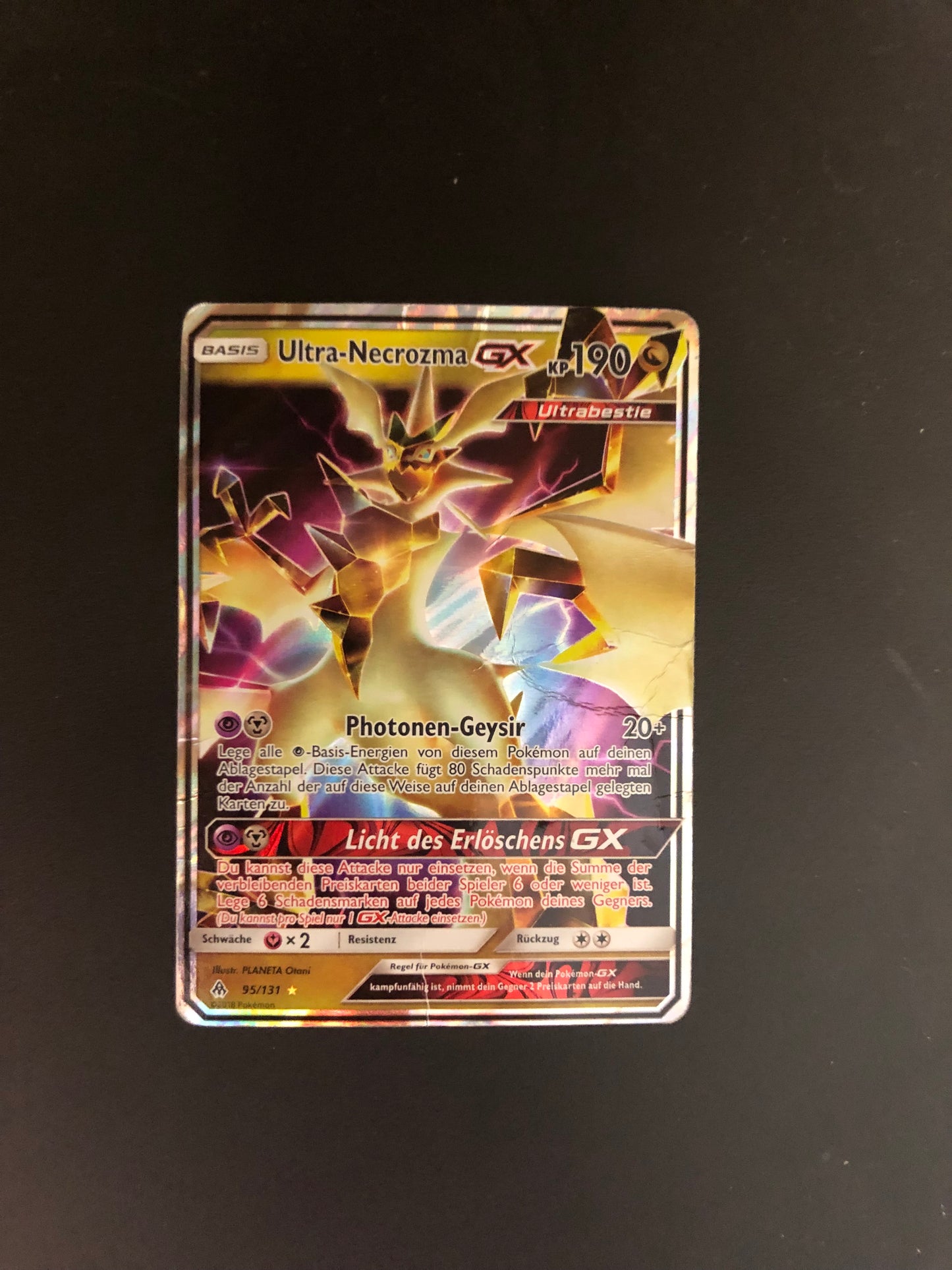 Pokemon Karte Giratina 58/156 Deutsch