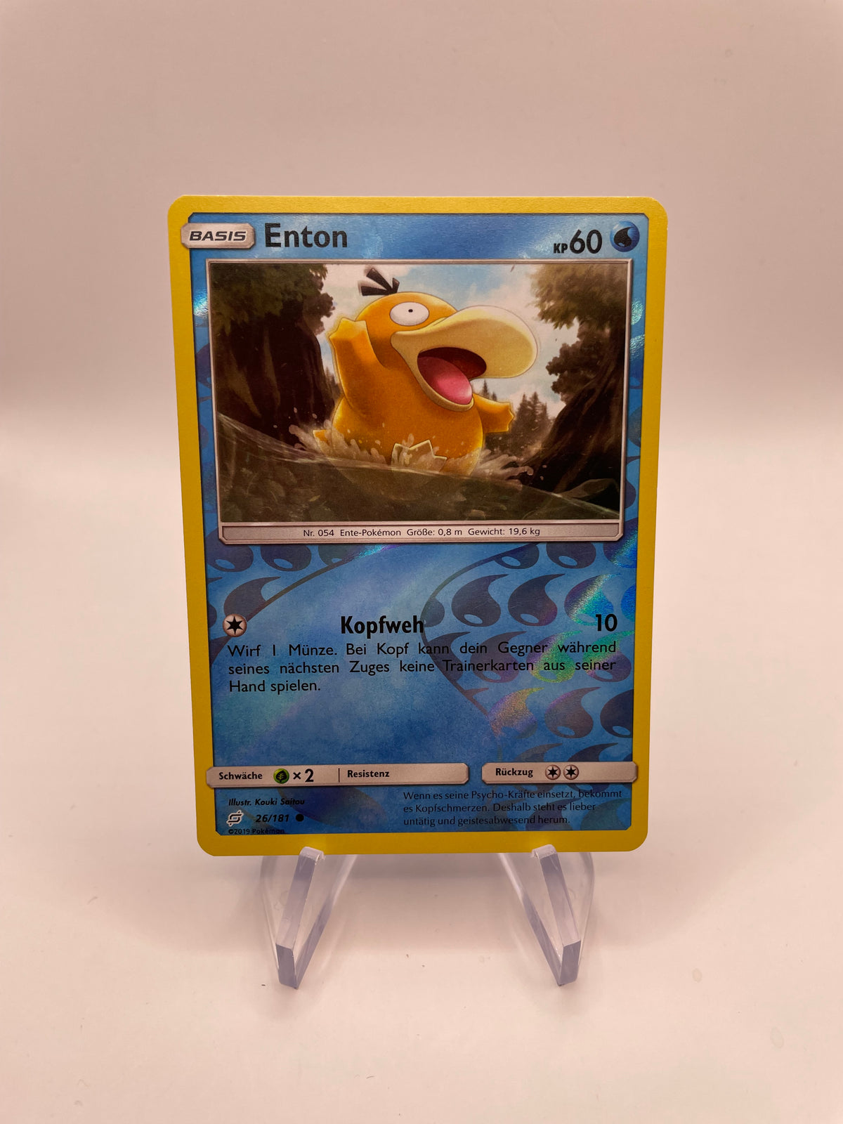 Pokémon Karte Reverse Enton 26/181 Deutsch