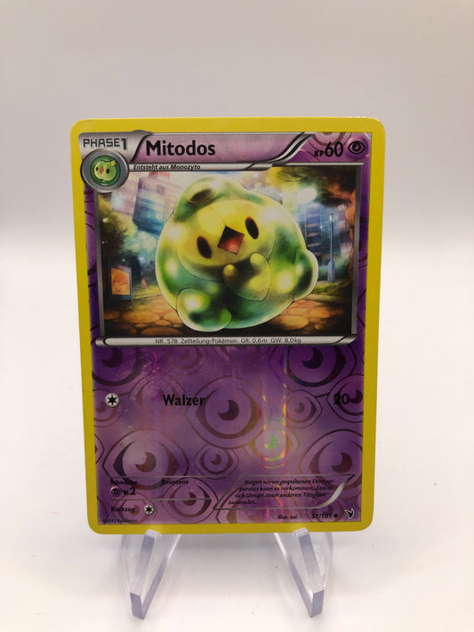 Pokemon Karte Revers Mitodos 51/101 Deutsch