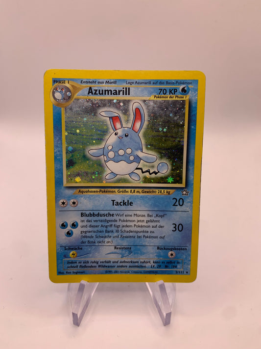 Pokemon Karte Holo Azumarill 2/111 Deutsch