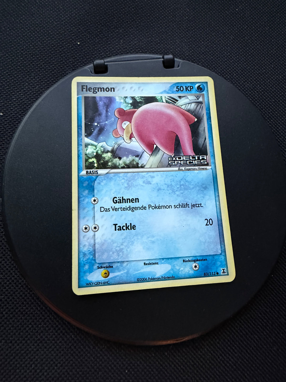 Pokemon Karte Stamp Flegmon 83/113 Deutsch