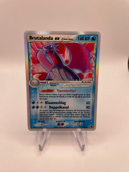 Pokemon Karte Ex Delta Species Brutalanda 98/101 Deutsch